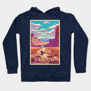 Death Valley National Park Vintage Travel  Poster Hoodie